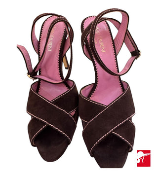 Yves St. Laurent Eva anklestrap sandals size 36/US 6