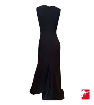 Mikael Aghal tricolor long dress size 10