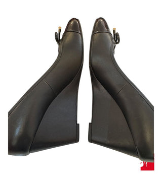 Kate Spade bow tie wedge heels NEW size 10 M