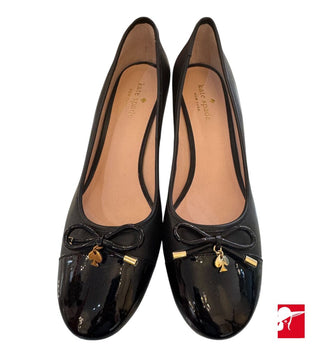 Kate Spade bow tie wedge heels NEW size 10 M