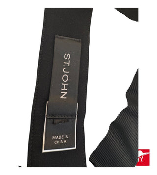 St. John crystal and ribbon belt - one size