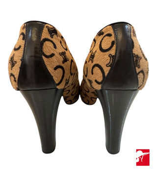 Macadam vintage Mary Jane calf hair pumps size 39/US 8.5