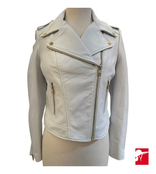 LaMarque leather Donna moto jacket NWT size XS