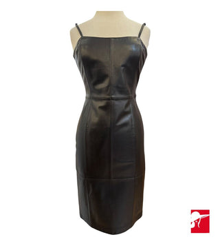 Gianni Bini leather Bianca dress NWT size 4