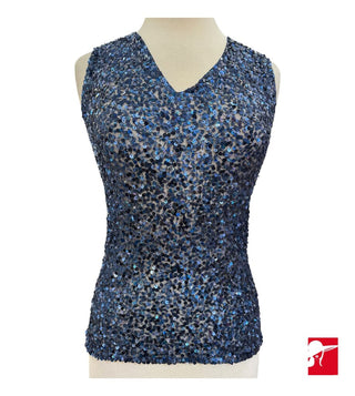 Roberta Freymann sequin tank top