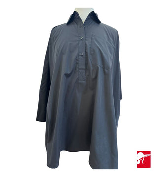 La Vie Style House oversized poplin blouse