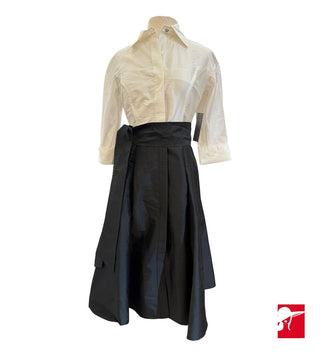 Teri Jon tuxedo style a-line dress NWT size 4