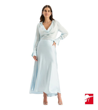 Tyler Boe Edie Charmeuse skirt NEW size 4