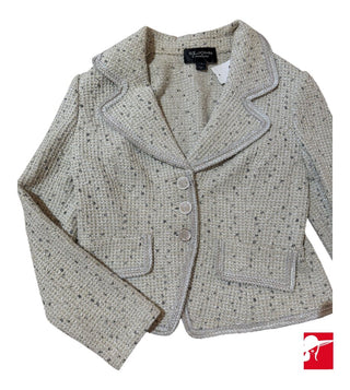 St. John Couture metallic short jacket