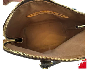 Louis Vuitton Alma dark brown bag