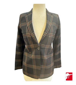 Paul Smith wool windowpane blazer size 40/US 2