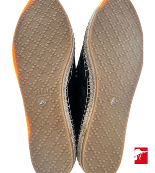 Gucci GG leather espadrilles NEW size 38.5/8