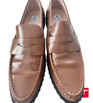 Tod's penny loafer flat NEW size 38