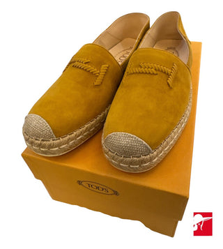 Tod's suede espadrilles NEW size 38