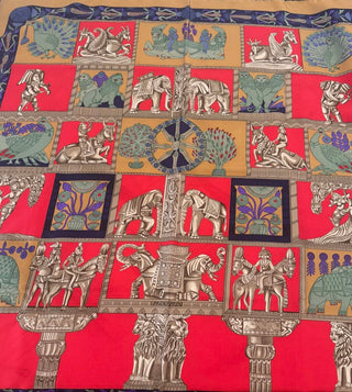 Hermes Torana silk scarf
