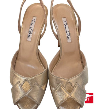 Oscar de la Renta cork platform sandals size 36/6