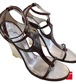 Giuseppe Zanotti Design lucite heel sandals