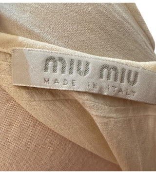 Miu Miu vintage S/S '97 sheer midi dress size 0-2