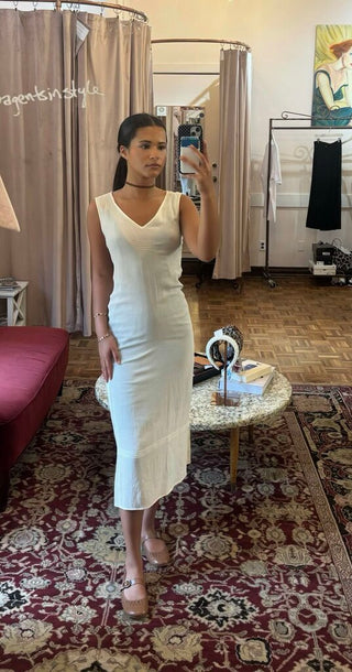 Miu Miu vintage S/S '97 sheer midi dress size 0-2