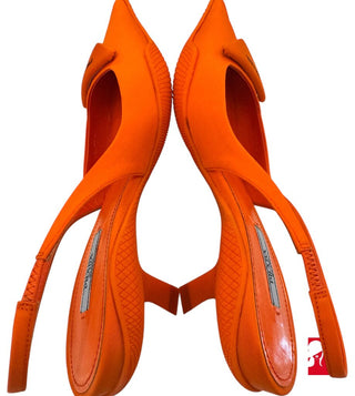 Prada nylon gabardine kitten heels NIB size 36/US 6