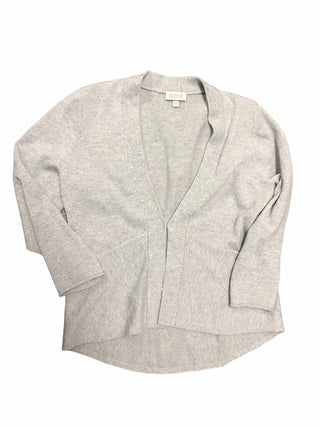 Kinross Cashmere cardigan w/rhinestone trim