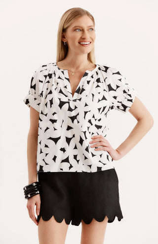 Tyler Boe Skylar cotton Daisy blouse size S NWT