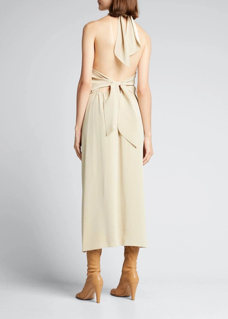 Vince tie-back halter maxi dress NWT size S Agents In Style | Luxury Consignment Boutique Vince tie-back halter maxi dress NWT size S Agents In Style | Luxury Consignment Boutique