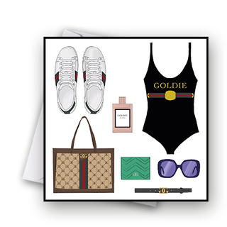 Women’s Fashion- GG Greeting Card
