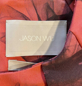 Jason Wu satin inverted pleat dress size 4
